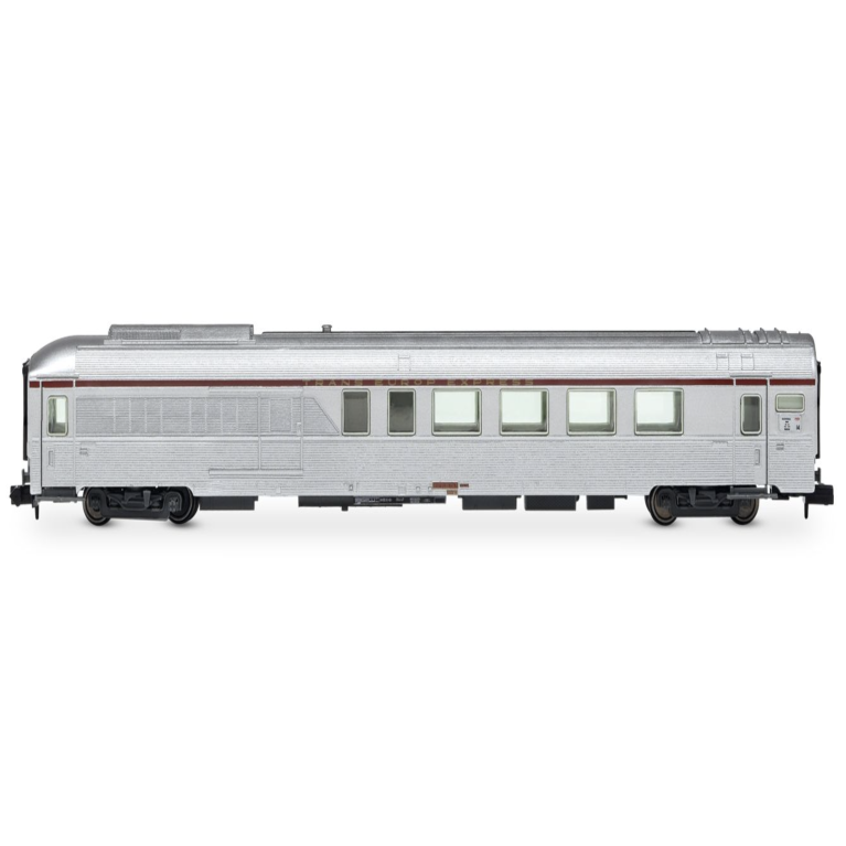 HN4499 SNCF, coffret de 4 voitures type Mistral '69, TEE « Jules Verne », ép. IV