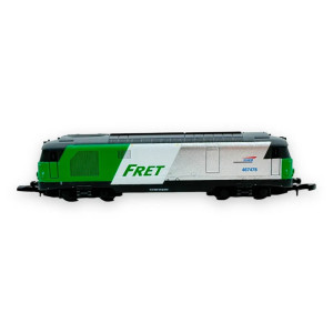 Azar Models L01-FR2A - Locomotive diesel BB 67478 Fret - Z 1/220 - SNCF - Ep V-VI - Analogique - 2R