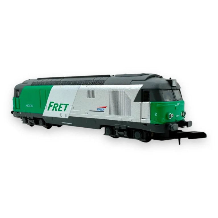 Azar Models L01-FR2A - Locomotive diesel BB 67478 Fret - Z 1/220 - SNCF - Ep V-VI - Analogique - 2R