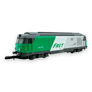 Azar Models L01-FR2A - Locomotive diesel BB 67478 Fret - Z 1/220 - SNCF - Ep V-VI - Analogique - 2R