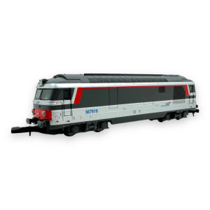 Azar Models L01-MS2A - Locomotive diesel BB 67619 Multiservices - Z 1/220 - SNCF - Ep V-VI - Analogique - 2R
