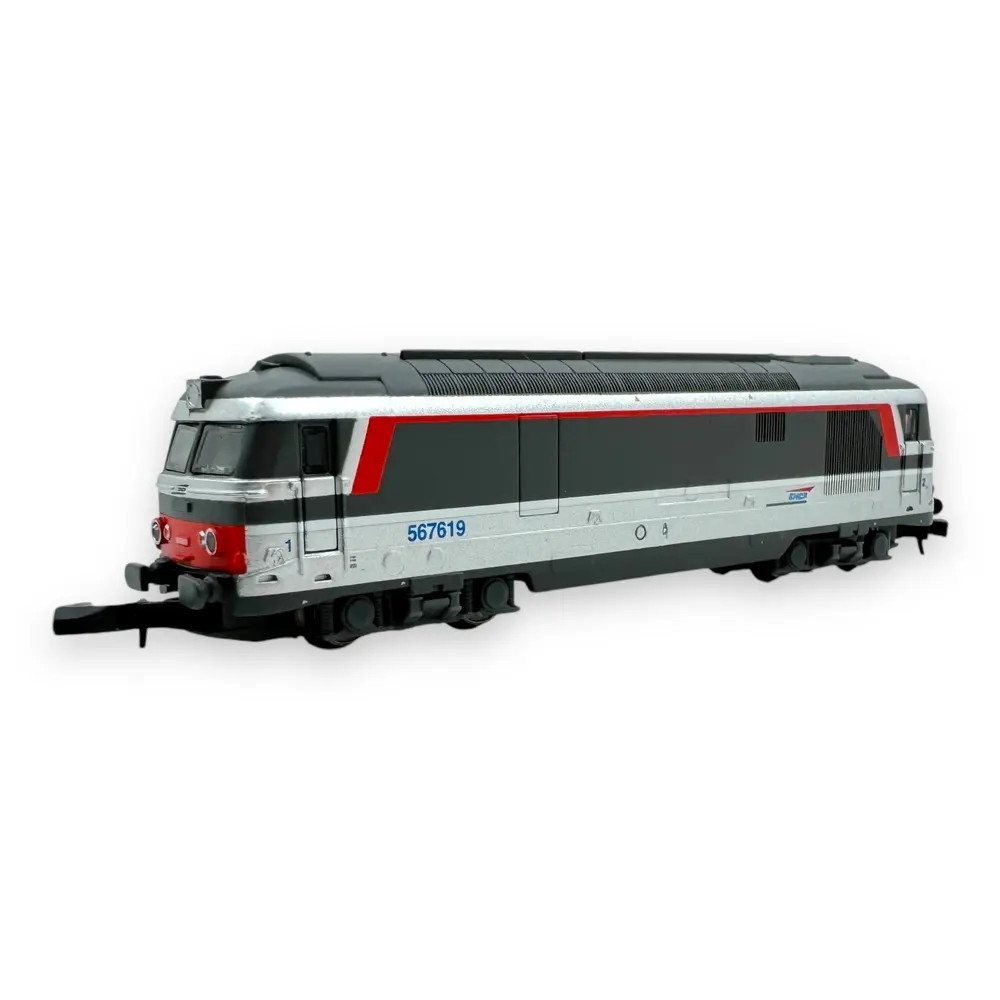 Azar Models L01-MS2A - Locomotive diesel BB 67619 Multiservices - Z 1/220 - SNCF - Ep V-VI - Analogique - 2R