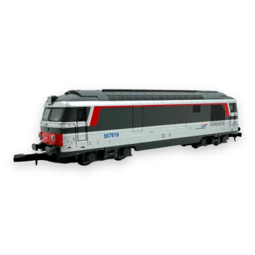Azar Models L01-MS2A - Locomotive diesel BB 67619 Multiservices - Z 1/220 - SNCF - Ep V-VI - Analogique - 2R