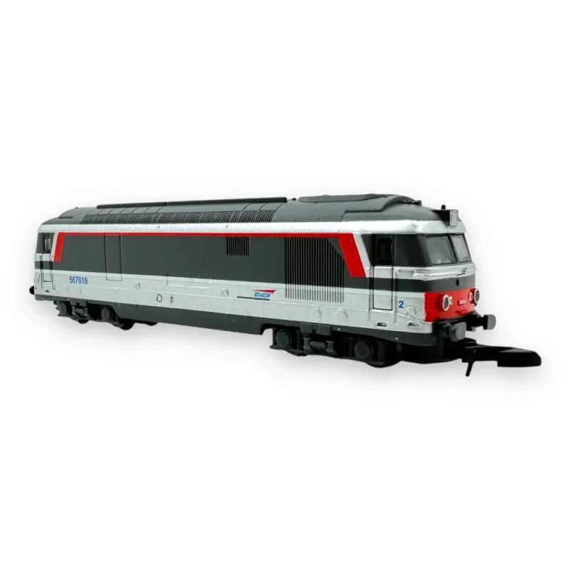 Azar Models L01-MS2A - Locomotive diesel BB 67619 Multiservices - Z 1/220 - SNCF - Ep V-VI - Analogique - 2R