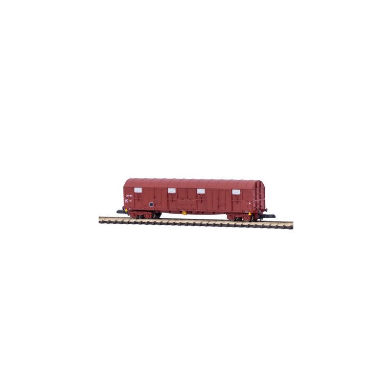 AZAR MODELS - W04-ST - Wagon Couvert à bogies - Standard - échelle Z