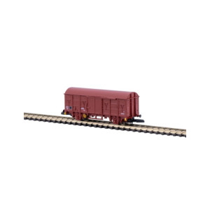 AZAR MODEL W02-ST- Wagon couvert type G4 pour le transport de marchandises - échelle Z 1/220