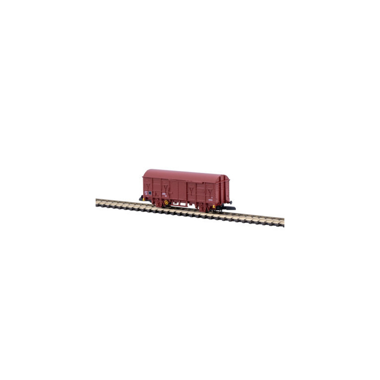 AZAR MODEL W02-ST- Wagon couvert type G4 pour le transport de marchandises - échelle Z 1/220