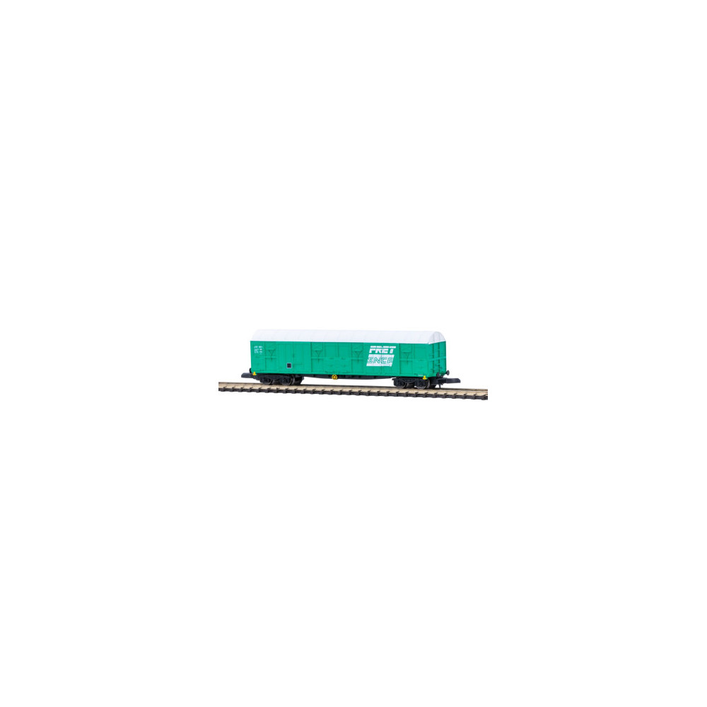 AZAR MODELS - W04-FR - Couvert à bogies - FRET SNCF - échelle Z