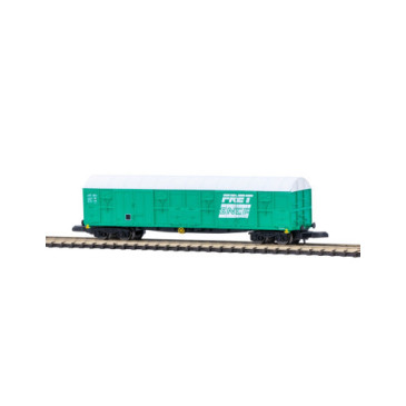 AZAR MODELS - W04-FR - Couvert à bogies - FRET SNCF - échelle Z