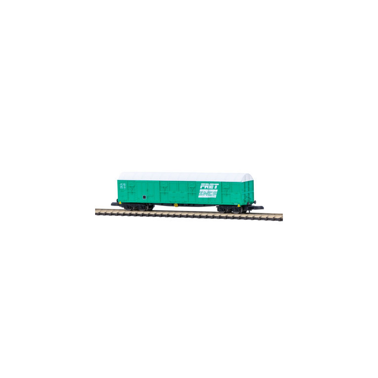 AZAR MODELS - W04-FR - Couvert à bogies - FRET SNCF - échelle Z