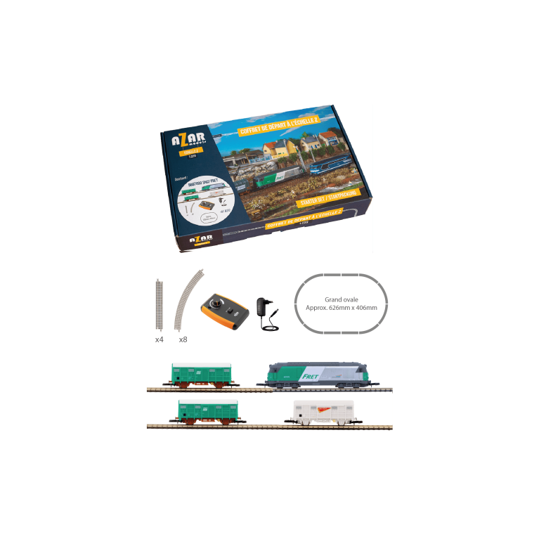 AZAR MODEL AZP2- Coffret de départ "FRET" - échelle Z