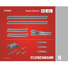 Fleischmann 919084 - DCC numérique, coffret de rails Ü1