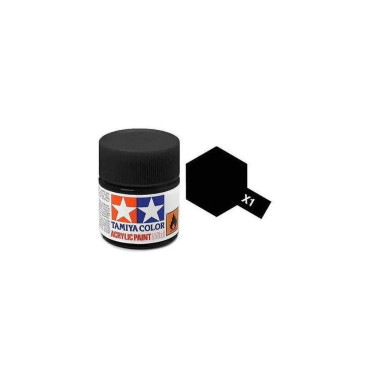 Tamiya Color X1 -peinture acrylique  - noir