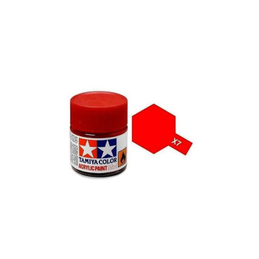Tamiya Color X7 -peinture acrylique - rouge