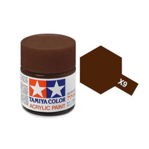 Tamiya Color X9 -peinture acrylique - marron