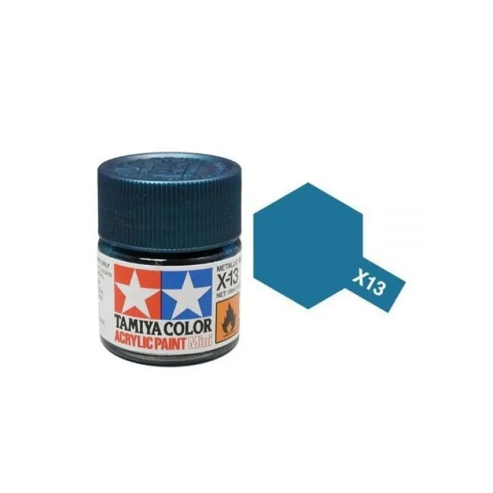 Tamiya Color X13 -peinture acrylique - bleu canard