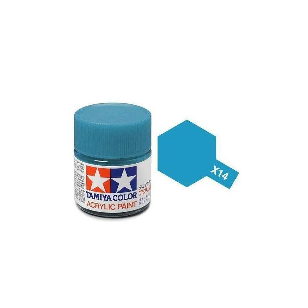 Tamiya Color X14 -peinture acrylique - bleu