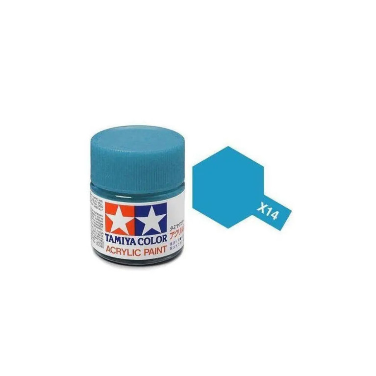 Tamiya Color X14 -peinture acrylique - bleu