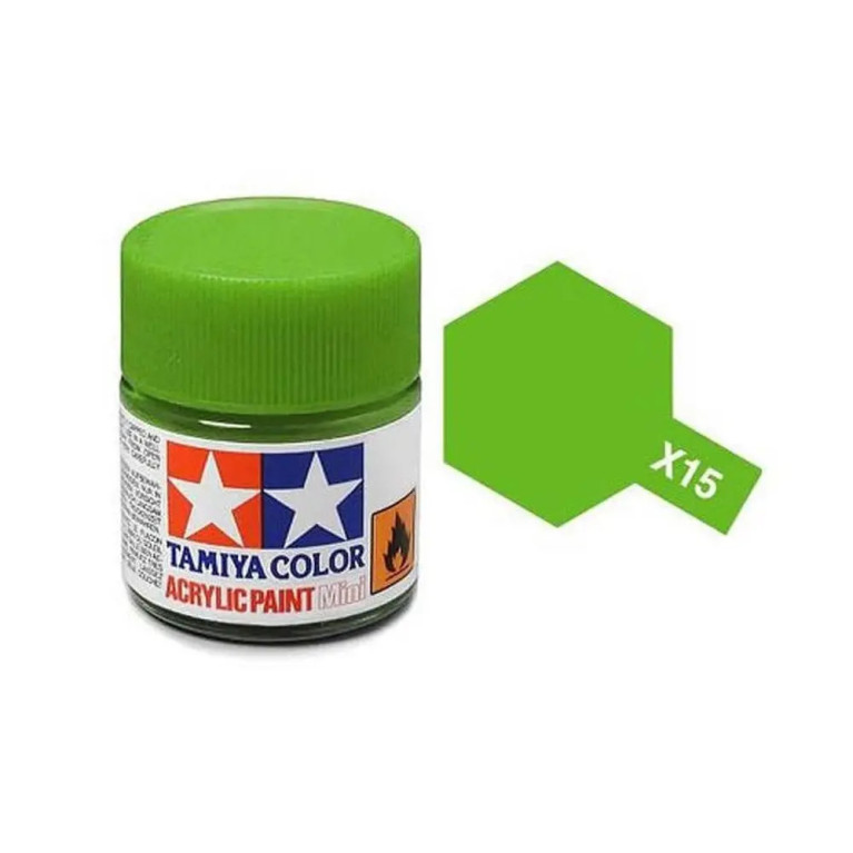 Tamiya Color X15 -peinture acrylique - vert clair