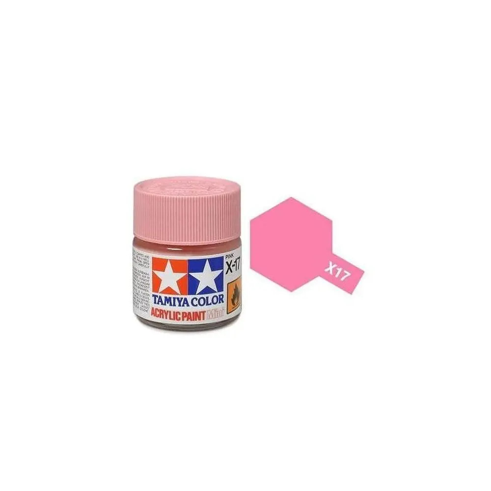Tamiya Color X17 -peinture acrylique - rose