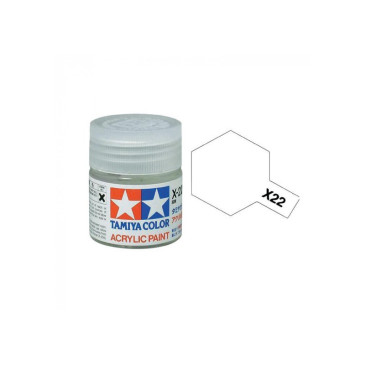 Tamiya Color X22 -peinture acrylique - transparent