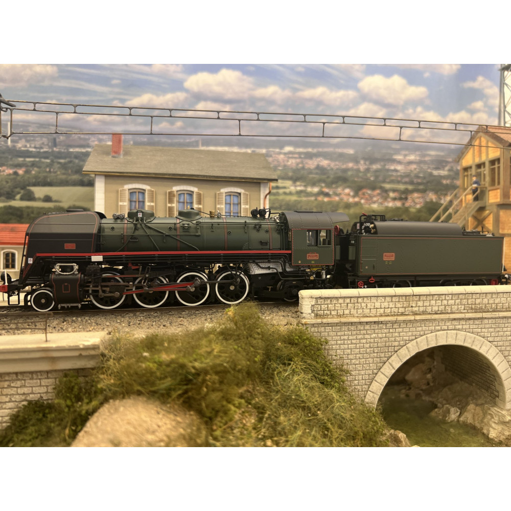 TRIX 25141 Locomotive vapeur 141 R 1244 - SNCF - digital son - Ep VI - H0