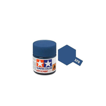 Tamiya Color XF8 -peinture acrylique - flat bleu - M