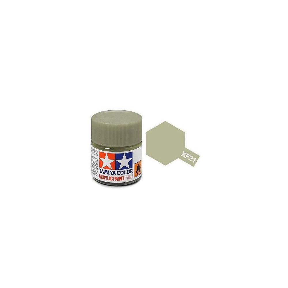 Tamiya Color XF21 -peinture acrylique - ciel (gris-vert) - Mat