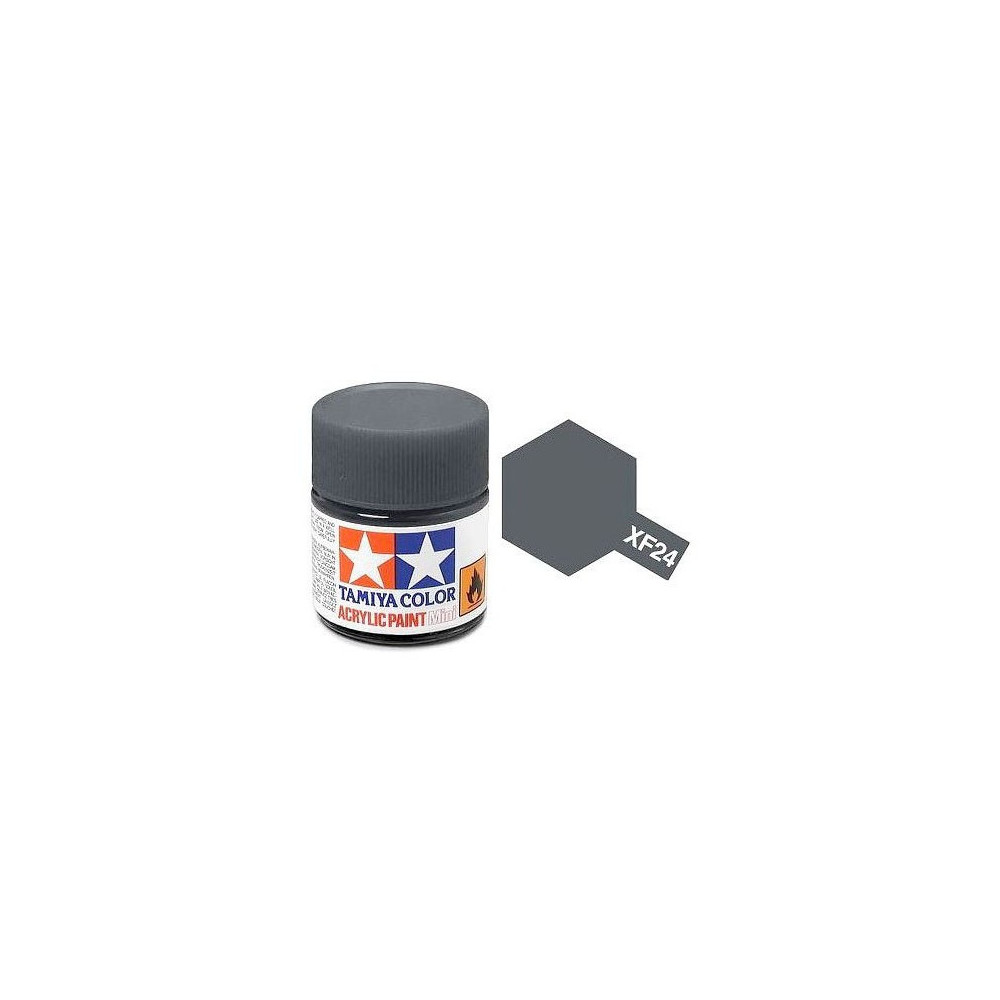 Tamiya Color XF24 -peinture acrylique -gris foncé - Mat