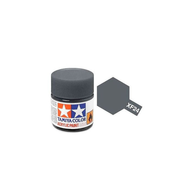 Tamiya Color XF24 -peinture acrylique -gris foncé - Mat