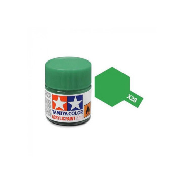 Tamiya Color XF28 -peinture acrylique - vert pré - Mat