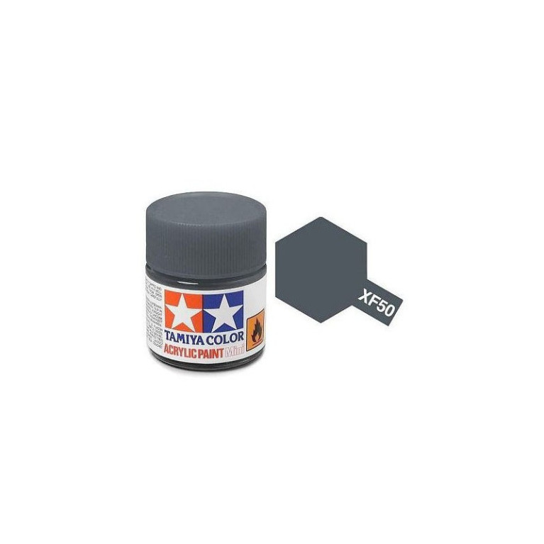 Tamiya Color XF50 -peinture acrylique - bleu campagne - Mat