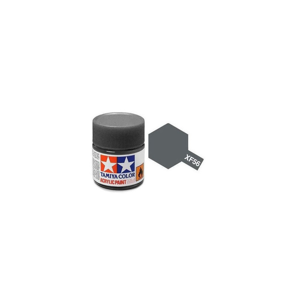 Tamiya Color XF56 -peinture acrylique - gris métal - Mat