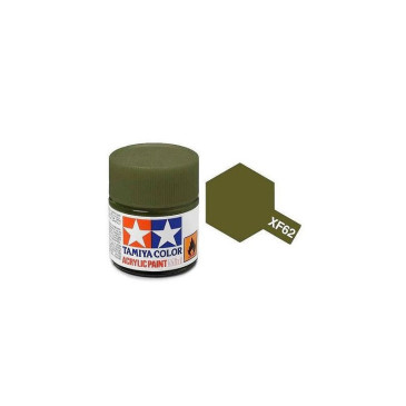 Tamiya Color XF62 -peinture acrylique - vert olive - Mat