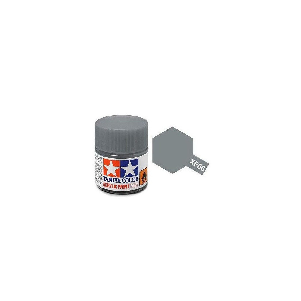 Tamiya Color XF66 -peinture acrylique - gris clair - Mat