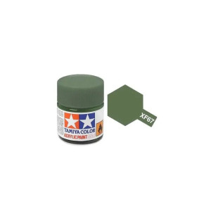 Tamiya Color XF67 -peinture acrylique - vert otan - Mat