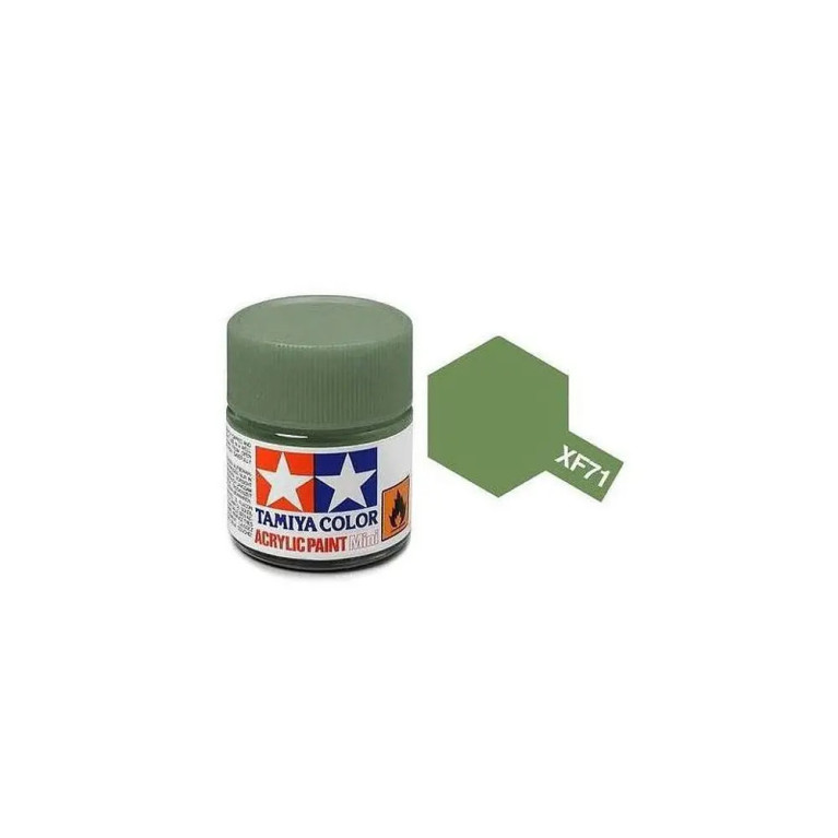 Tamiya Color XF71 -peinture acrylique - vert cockpit - Mat