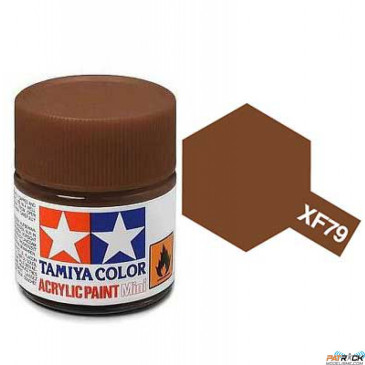 Tamiya Color XF79 -peinture acrylique - brun linoleum - Mat