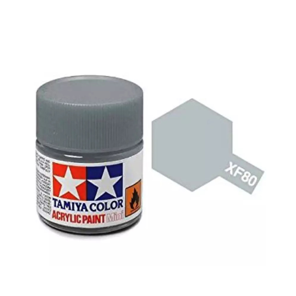 Tamiya Color XF80 -peinture acrylique - gris royal clair - Mat