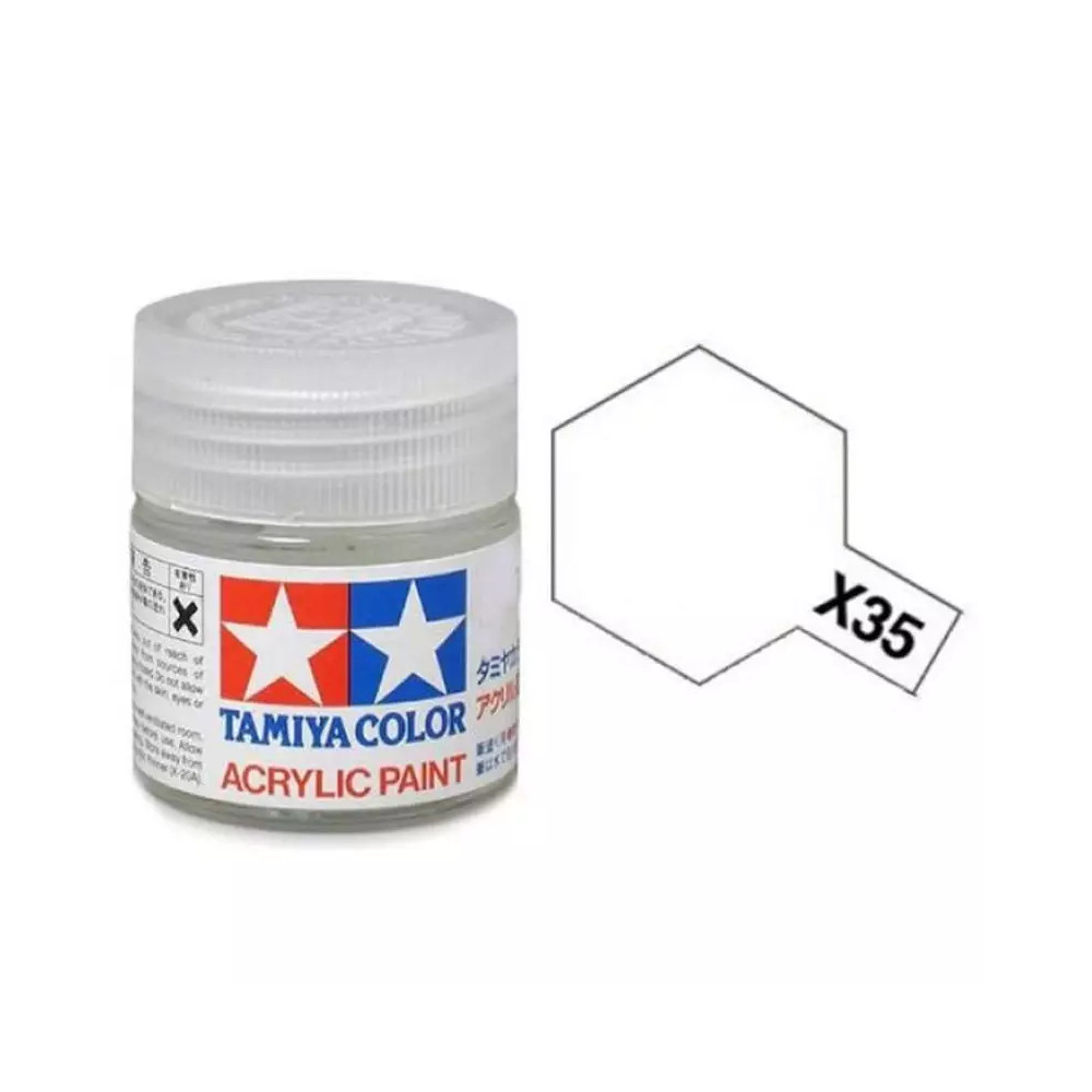Tamiya X35 - Vernis Transparent Acrylique satiné 10ml