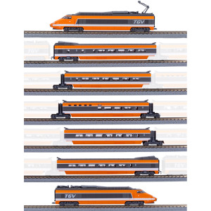 AZAR MODEL T01-OR1A- TGV Sud-Est - orange - analogique - échelle Z
