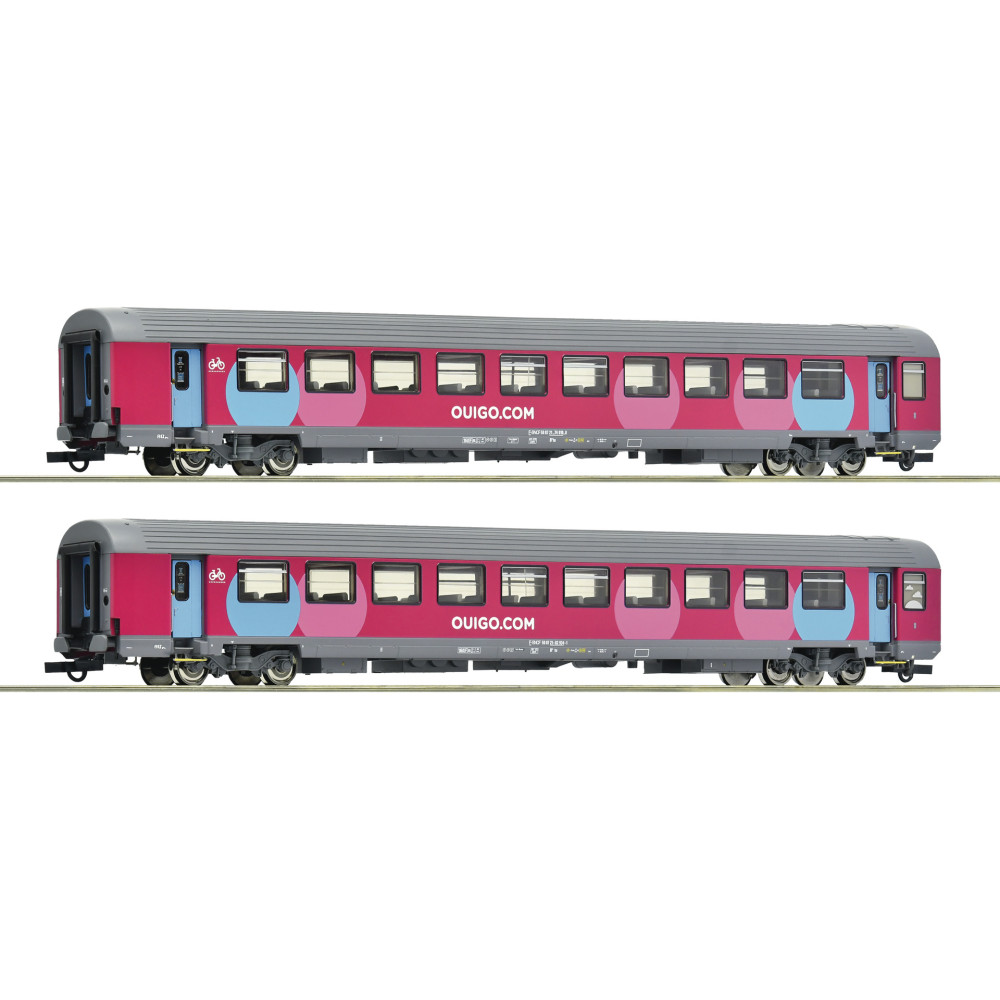 Roco 6200024 - Coffret 2 pièces 1 : Voiture Corail, SNCF