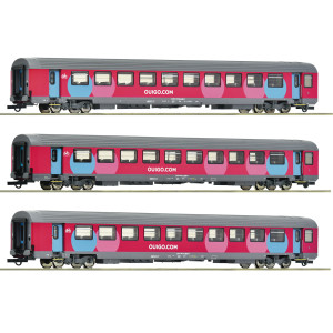 Roco 6200025 - Coffret 3 pièces 2 : Voiture Corail, SNCF