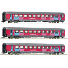 Roco 6200025 - Coffret 3 pièces 2 : Voiture Corail, SNCF