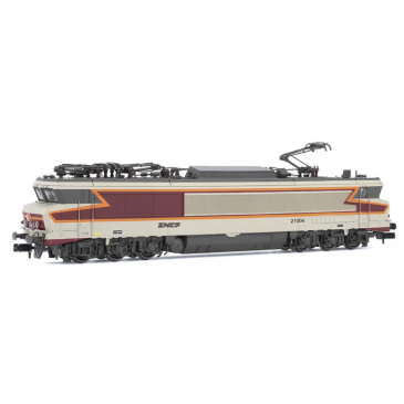Arnold HN2586 S - locomotive électrique digitale CC 21004 SNCF logo "nouille" - Ep IV-V, N