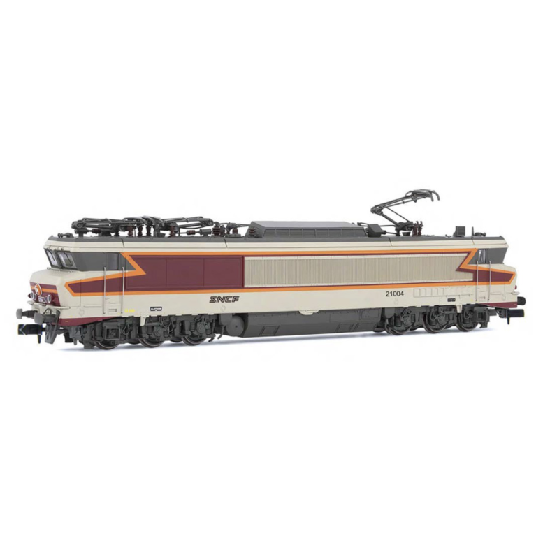 Arnold HN2586 S - locomotive électrique digitale CC 21004 SNCF logo \\\"nouille\\\" - Ep IV-V, N