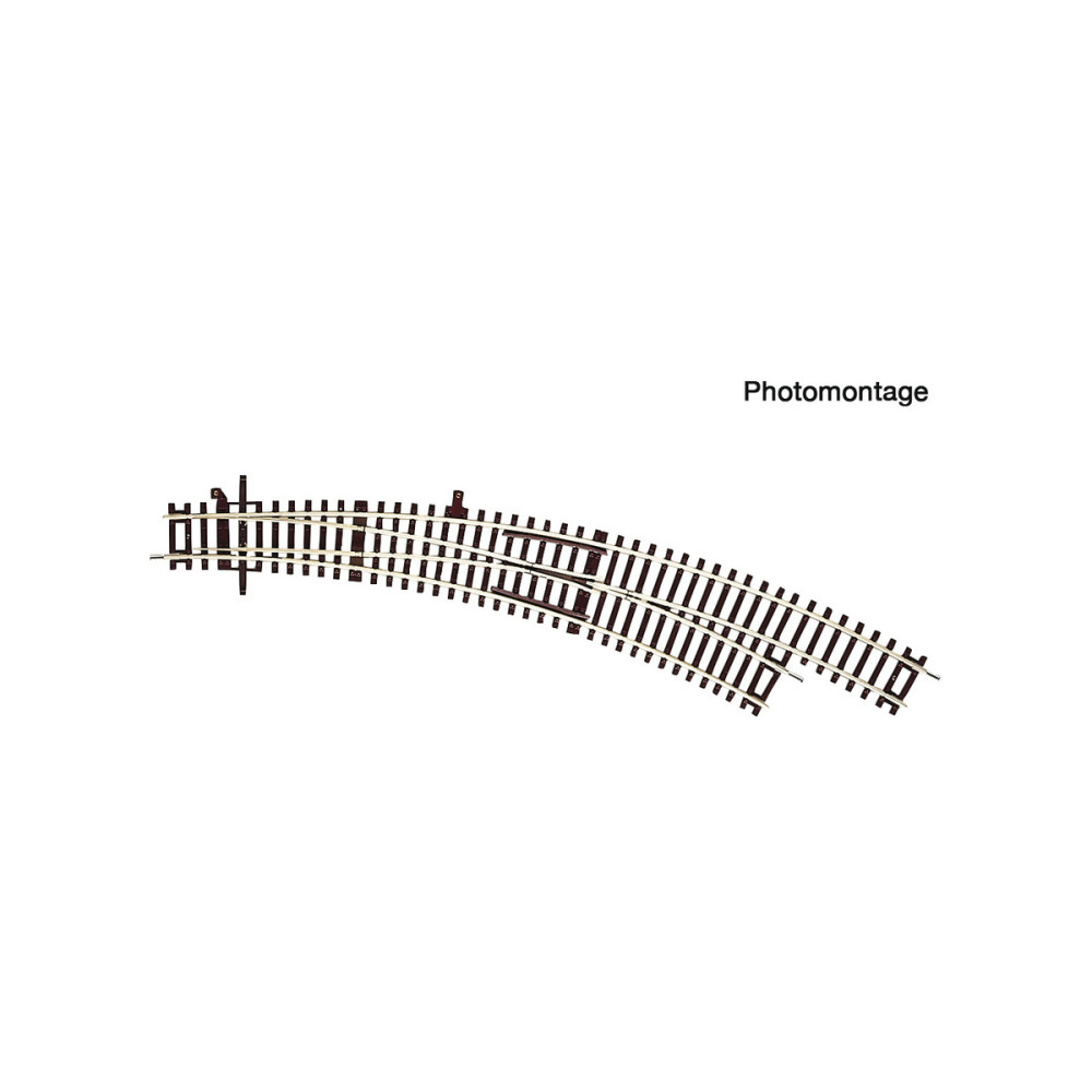 Roco - 42475 - Aiguillage courbe à droite BWr5/6