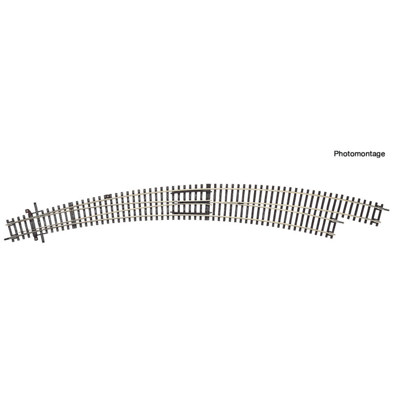 Roco - 42479 - Aiguillage courbe à droite BWr9/10
