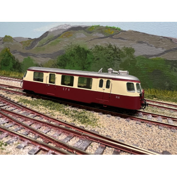 REE VM-003 S Autorail BILLARD A80 D des CFV N°316 ép. IV, H0m