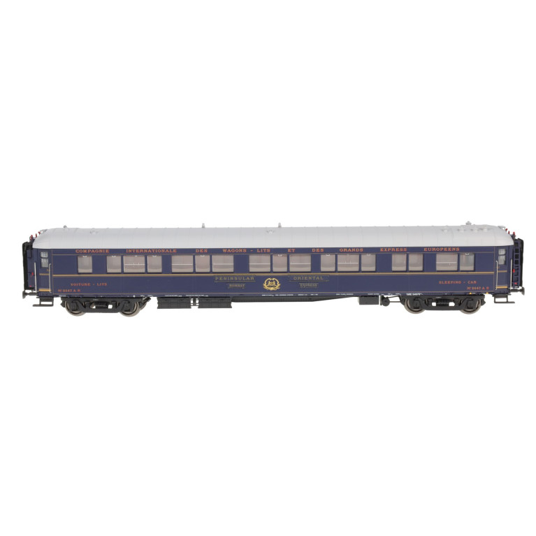 LS MODELS Coffret de 3 voitures voyageurs CIWL. Supplément « Bombay Express 1933 », épisode II.